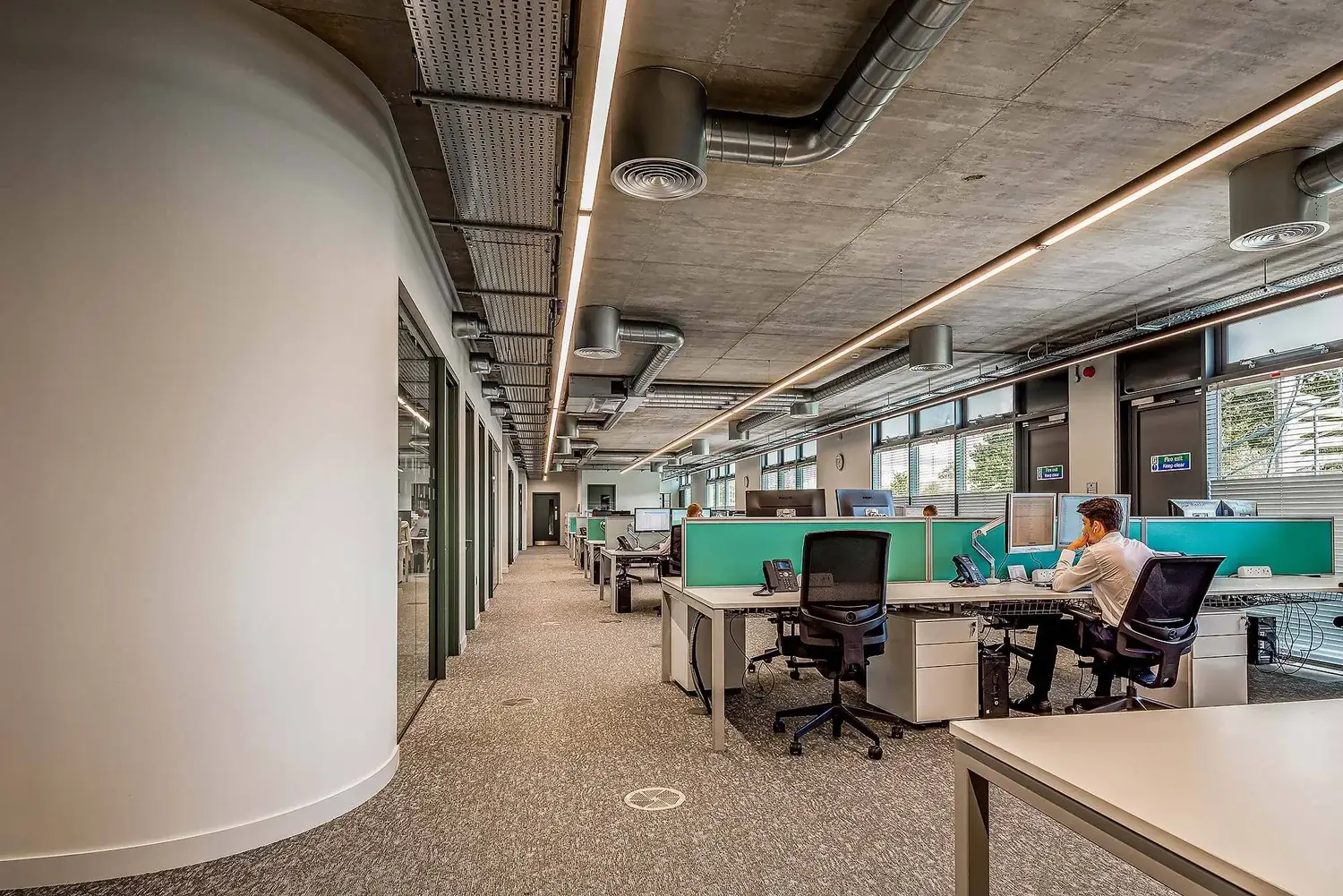 Meridian Office — interior view