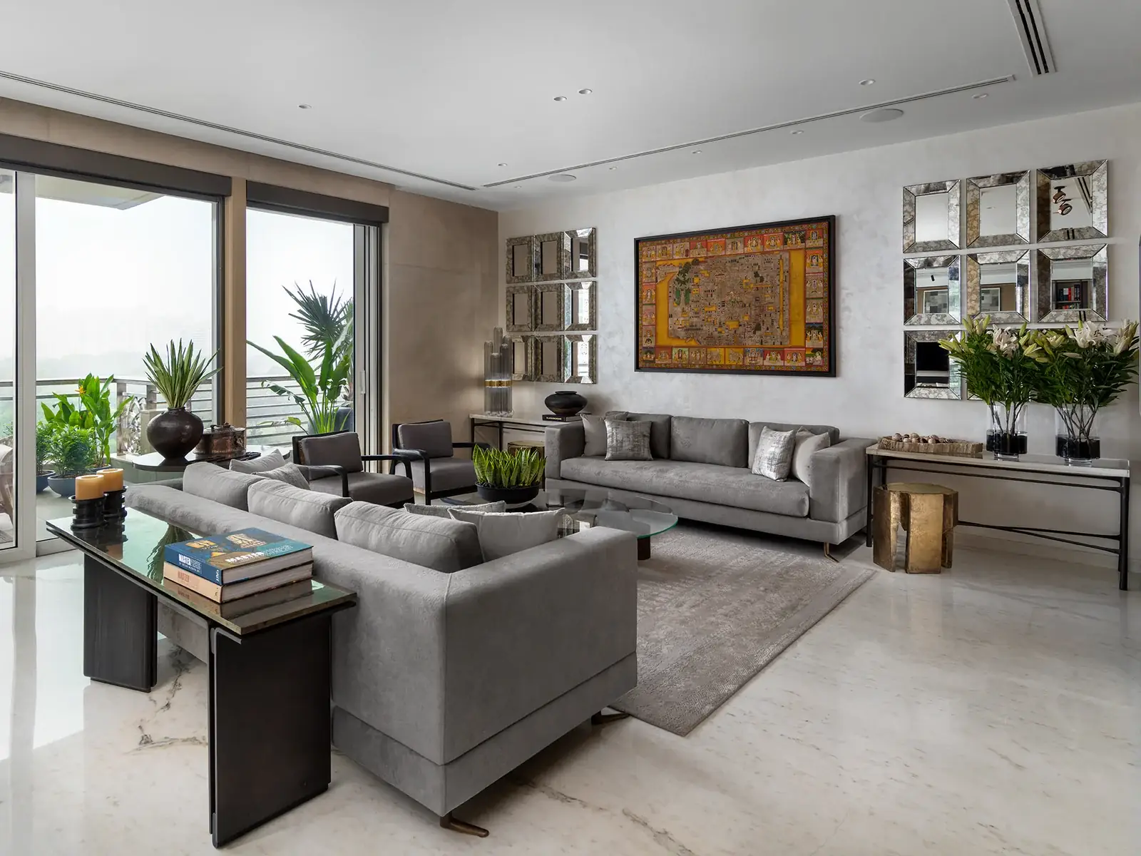 Sudhir Punamiya Residence &mdash; interior design by The Design Interior